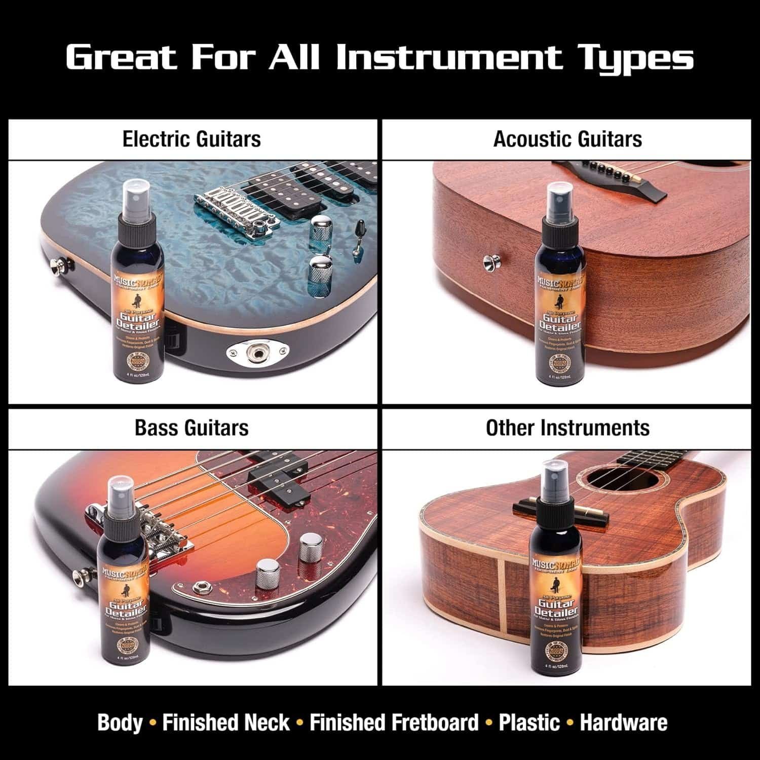 Music Nomad MN100 Guitar Detailer For Matte and Gloss Finishes
