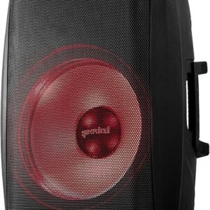 Gemini AS-2115BT-LT 2000-Watt 15-Inch Multi LED Bluetooth Loudspeaker