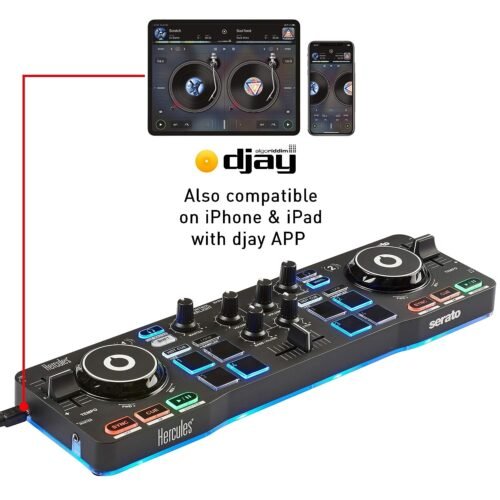 819vRHopBGL._SL1500_-1.jpg Hercules DJ Control Starlight Portable USB DJ Controller