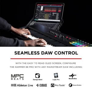 M-Audio Hammer 88 Pro 88 Key USB MIDI Keyboard Controller M-Audio Hammer 88 Pro 88 Key USB MIDI Keyboard Controller