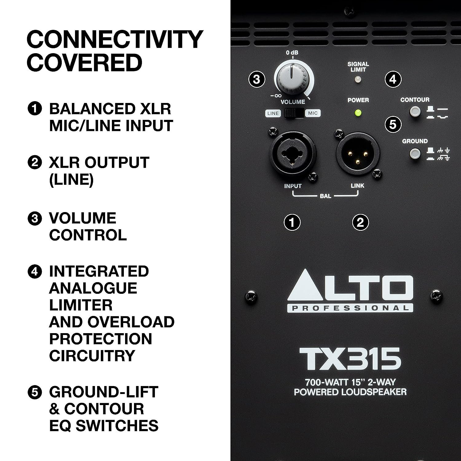 81I8Cn3EHJS._SL1500_-1.jpg Alto TX315 750-Watt 15-Inch 2-Way Powered Loudspeaker