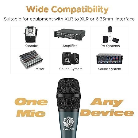 81K0U70CKEL._SY450_.jpg Digimore D 1030 Professional XLR Dynamic Microphone
