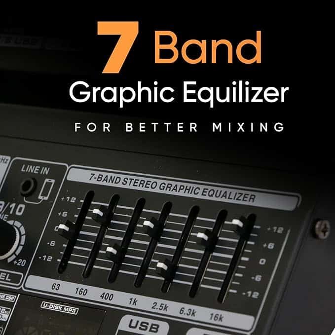Digimore D-256 8-Channel Mixer with Interface & DSP Effects