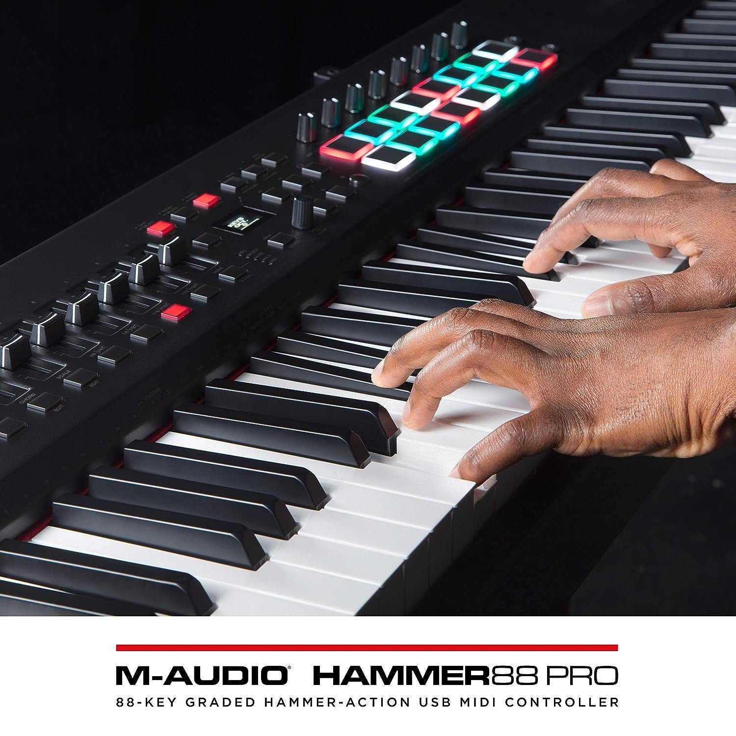 M-Audio Hammer 88 Pro  88 Key USB MIDI Keyboard Controller