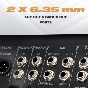Digimore D 290 12 Channel Live Audio Mixer with DSP & Bluetooth 5.1