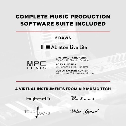 M-Audio Hammer 88 Pro 88 Key USB MIDI Keyboard Controller M-Audio Hammer 88 Pro 88 Key USB MIDI Keyboard Controller