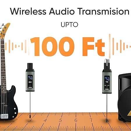 Digimore D 740 2.4GHz Wireless XLR Transmitter & amp Receiver