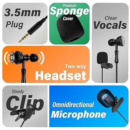 DIGIMORE D-470 3.5mm Lavalier Clip Mic