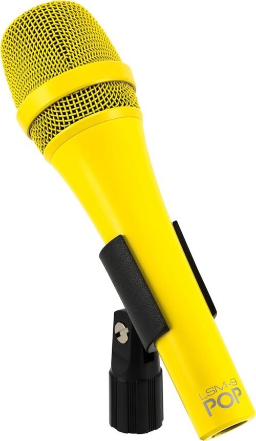 MXL LSM-9 POP Dynamic Vocal Microphone - Yellow