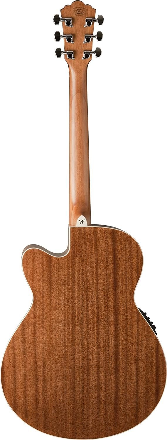 81ZBTgtvjdL._AC_SL1500_.jpg Washburn Harvest Series WG7SCE Acoustic-Electric Guitar, Natural Gloss