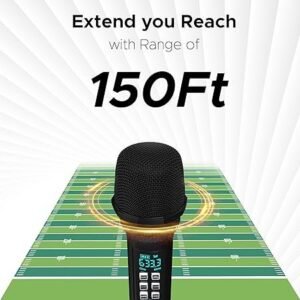 Digimore D 356 UHF Dual Wireless Microphone System with Sound Card