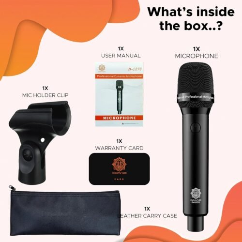 Digimore D 1070 Professional XLR Dynamic Microphone