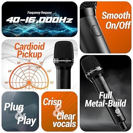 Digimore D 1070 Professional XLR Dynamic Microphone