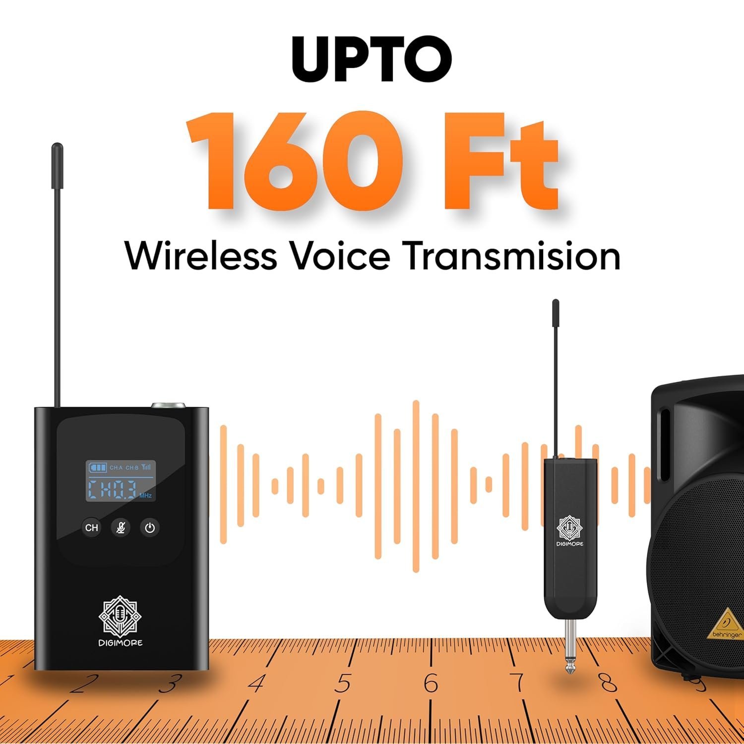 Digimore D 345S UHF Wireless Headset Microphone