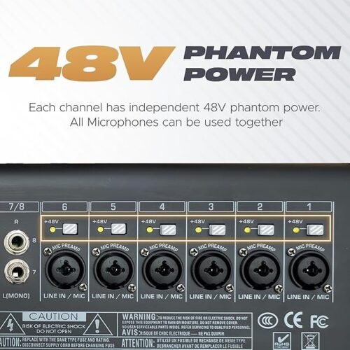 Digimore D 290 12 Channel Live Audio Mixer with DSP & Bluetooth 5.1