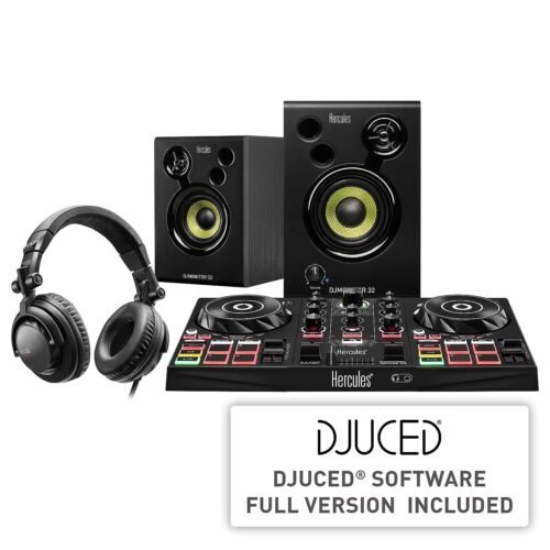 Hercules DJ Learning Kit Complete DJ System Hercules DJ Learning Kit Complete DJ System