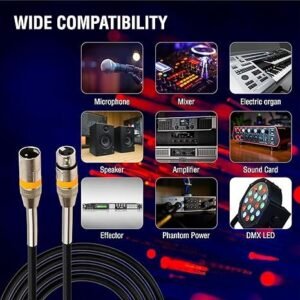 DIGIMORE D 100 20 ft XLR Male to Female Cable DIGIMORE D 100 20 ft XLR Male to Female Cable