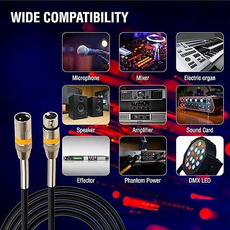 81ozA44UjL._SX466_.jpg DIGIMORE D 100 20 ft XLR Male to Female Cable