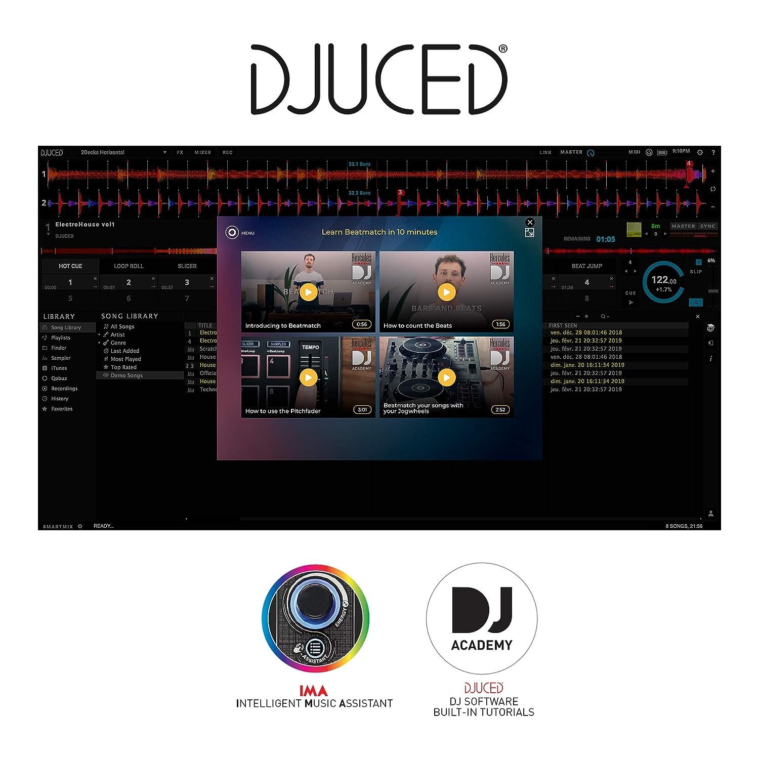 Hercules DJLearning Kit Complete DJ System