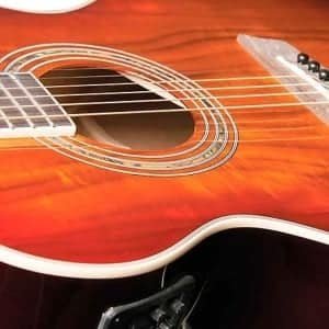 Washburn EA55G-A-U Grand Auditorium Electro-Acoustic Guitar - Koa Burst