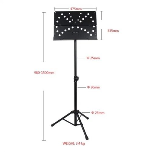 Hebikuo PA520 High-end Foldable Music Stand