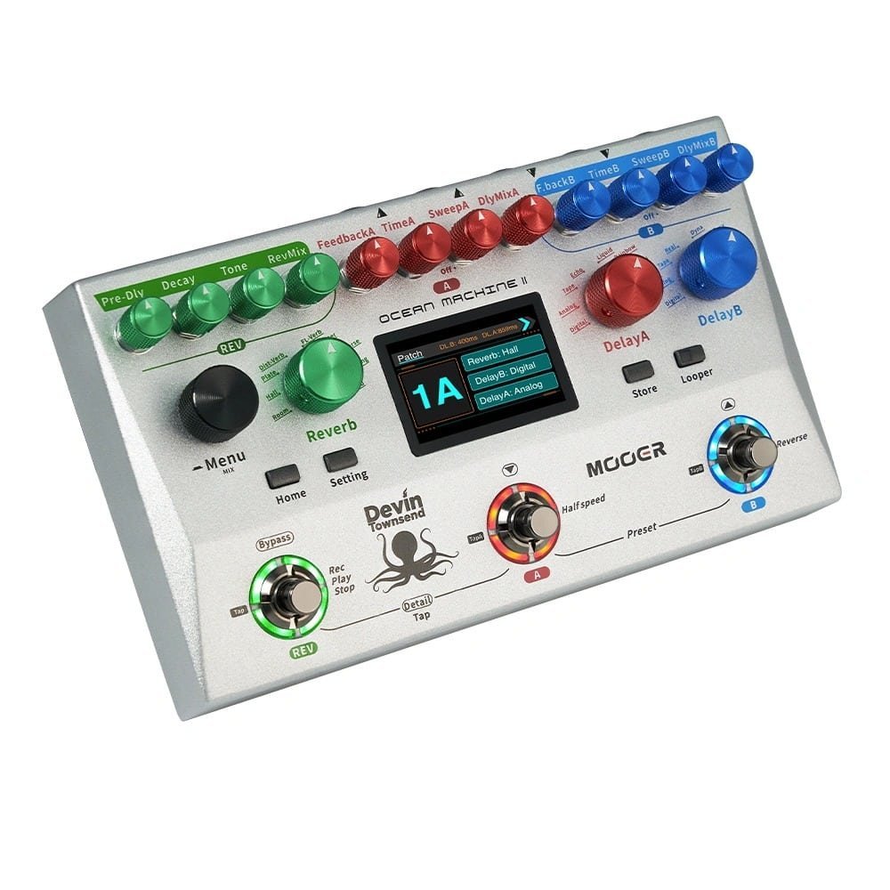 8b4cf11b-8d8b-4ea8-9fc1-293df1a21664.jpg Mooer Ocean Machine II Delay/ Reverb