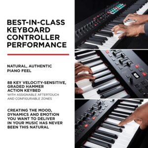 M-Audio Hammer 88 Pro 88 Key USB MIDI Keyboard Controller M-Audio Hammer 88 Pro 88 Key USB MIDI Keyboard Controller