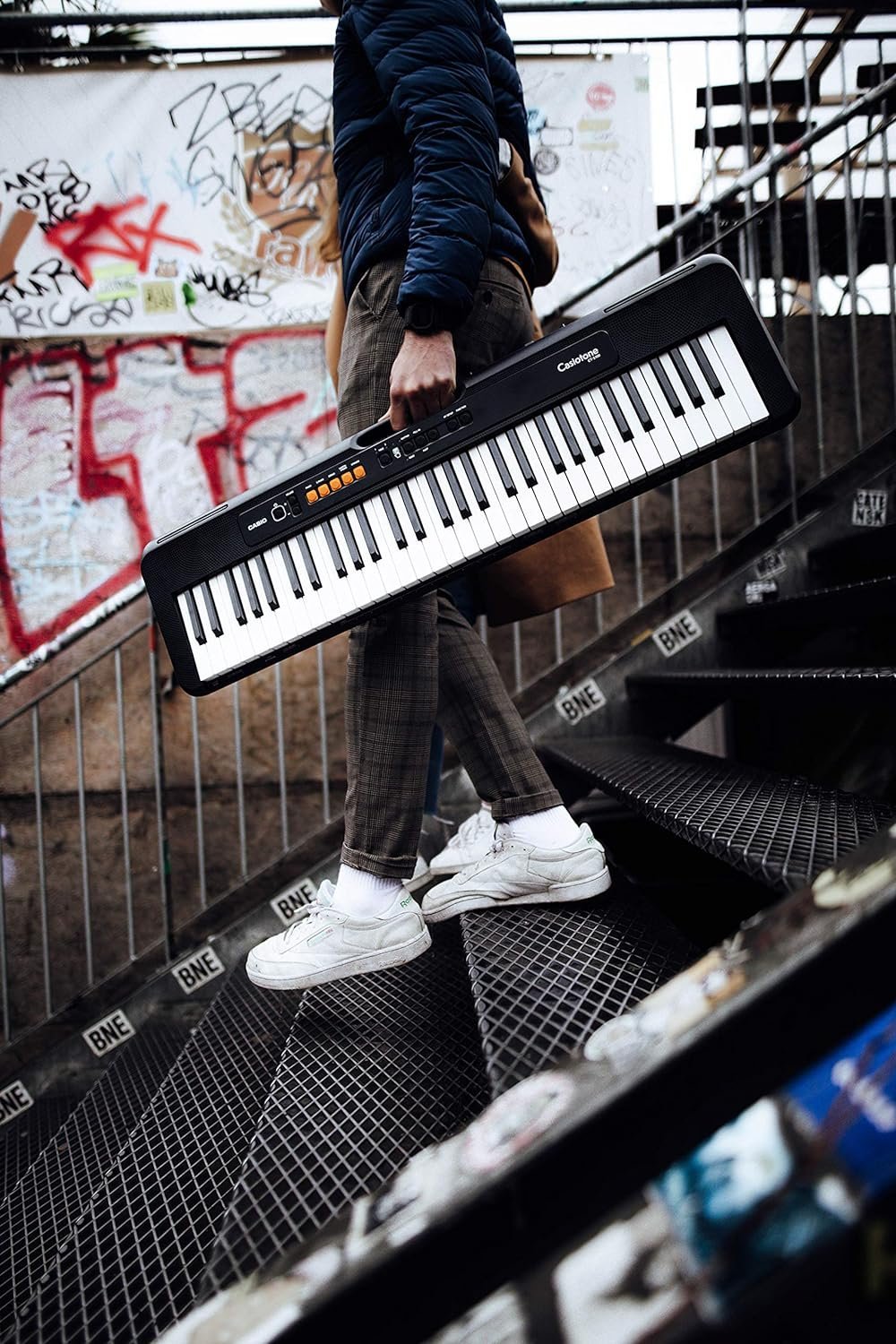 91kAtBG19L._SL1500_.jpg Casio CT-S100 Casiotone Portable Keyboard With Adaptor
