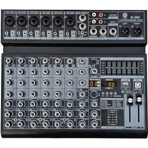 Digimore D 256 8 Channel Mixer with Interface & DSP Effects Digimore D 256 8 Channel Mixer with Interface & DSP Effects