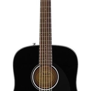 Fender Acoustic Guitar Dreadnought Solid CD60S Black 970110006