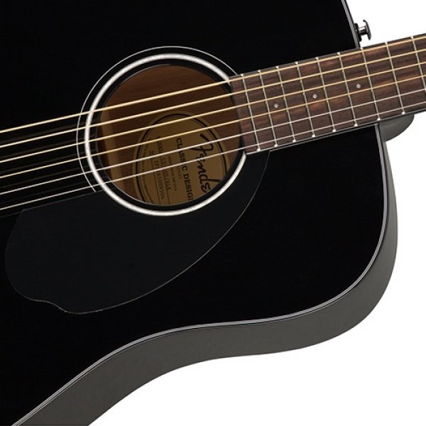 Fender Acoustic Guitar Dreadnought Solid CD60S Black 970110006