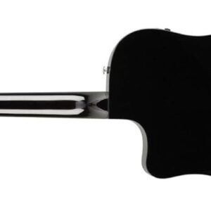 Fender Acoustic Guitar with Cutaway Electronics CD60SCE Black 970113006