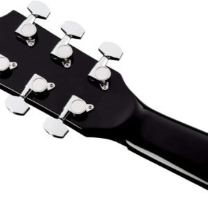 Fender Acoustic Guitar with Cutaway Electronics CD60SCE Black 970113006