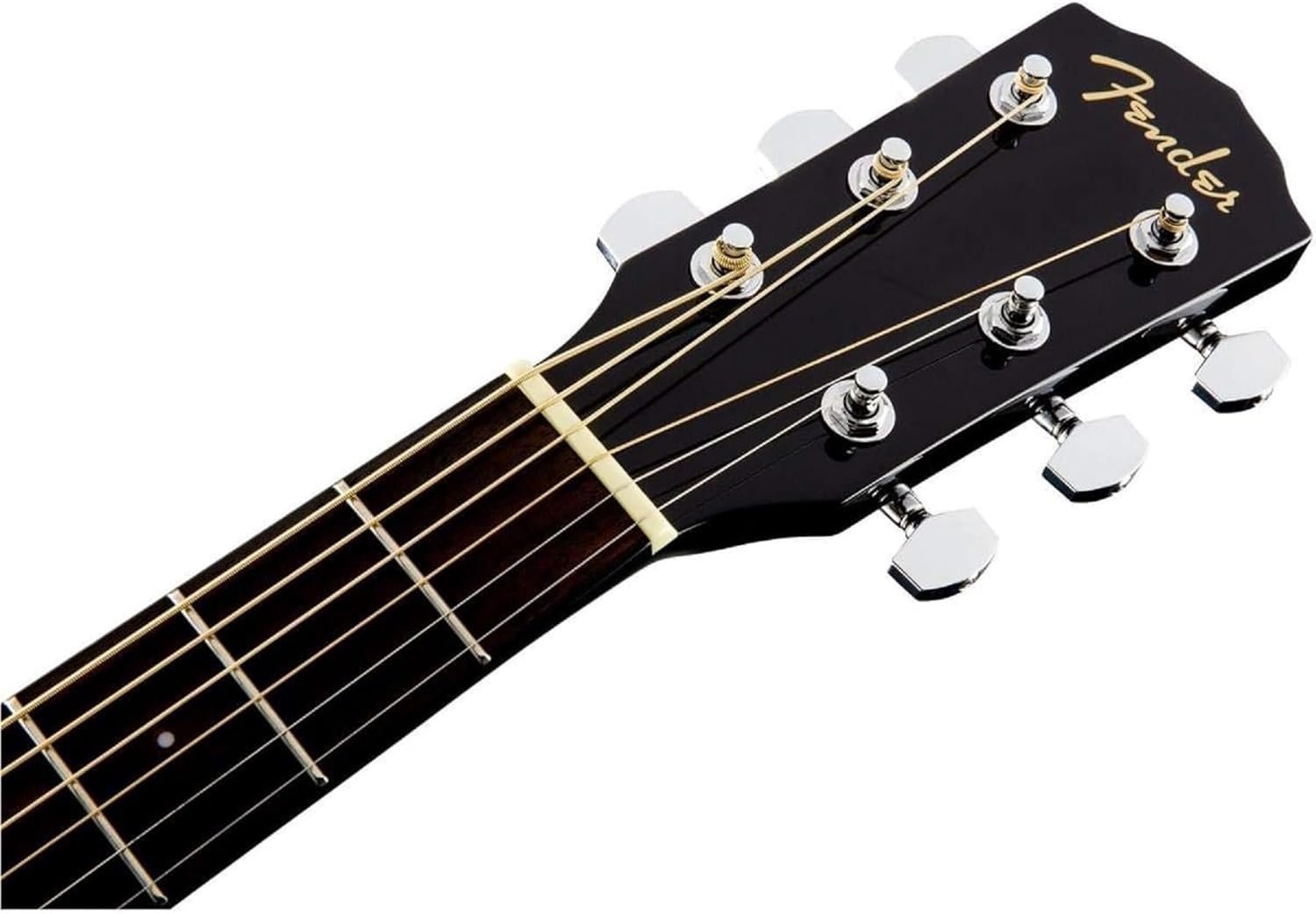 Fender Acoustic Guitar with Cutaway Electronics CD60SCE Black 970113006
