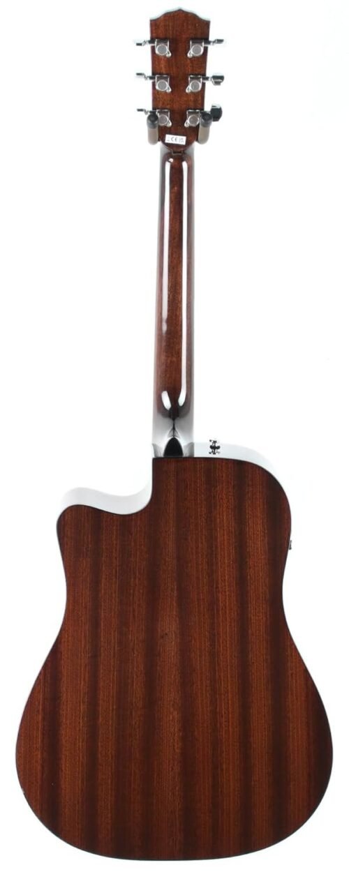 Fender Acoustic Guitar with Cutaway Electronics CD60SCE Mahogany 970113022 Right Hand