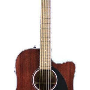 Fender Acoustic Guitar with Cutaway Electronics CD60SCE Mahogany 970113022 Right Hand