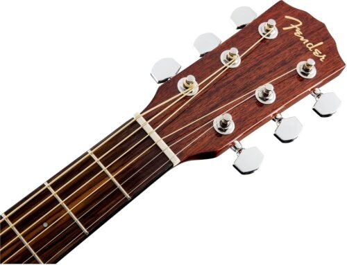 Fender Acoustic Guitar with Cutaway Electronics CD60SCE Mahogany 970113022 Right Hand