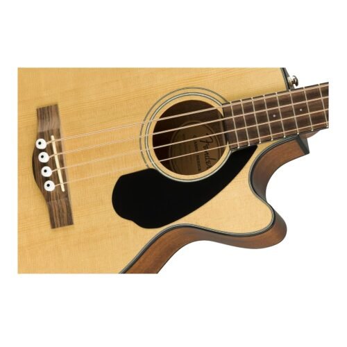 Fender CB-60SCE Beginner Acoustic-Electric Beginner Bass Guitar - Natural 970183021
