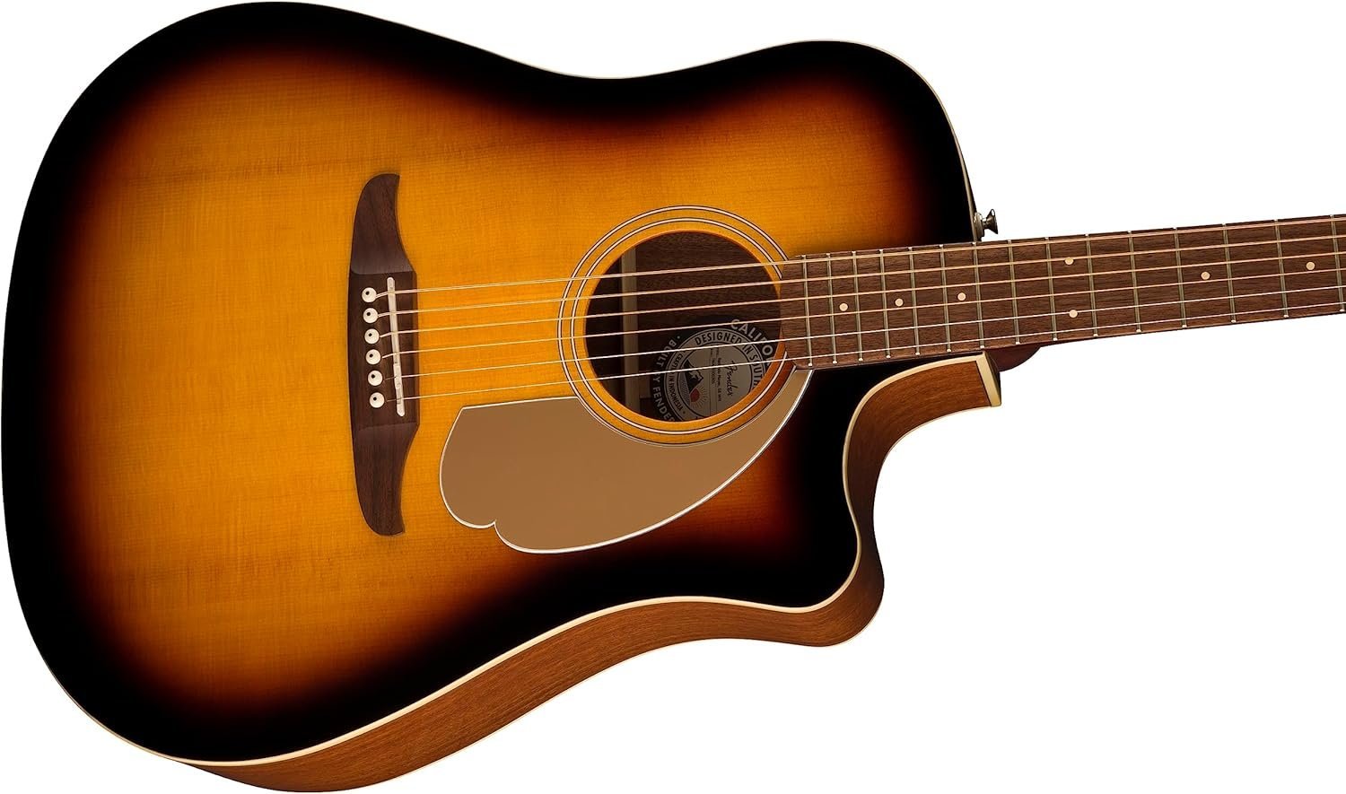 Fender Redondo Player Acoustic Electric in Sunburst Walnut Fingerboard - 0970713503