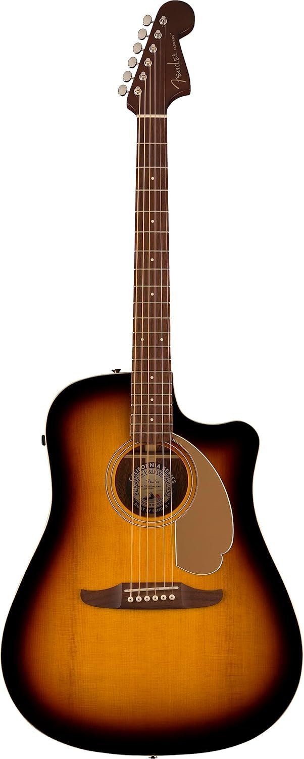 Fender Redondo Player Acoustic Electric in Sunburst Walnut Fingerboard - 0970713503