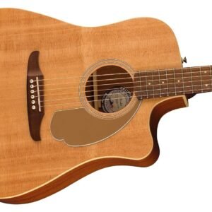 Fender Acoustic Guitar Dreadnought Cutaway Electronics Redondo Player Natural 970713521
