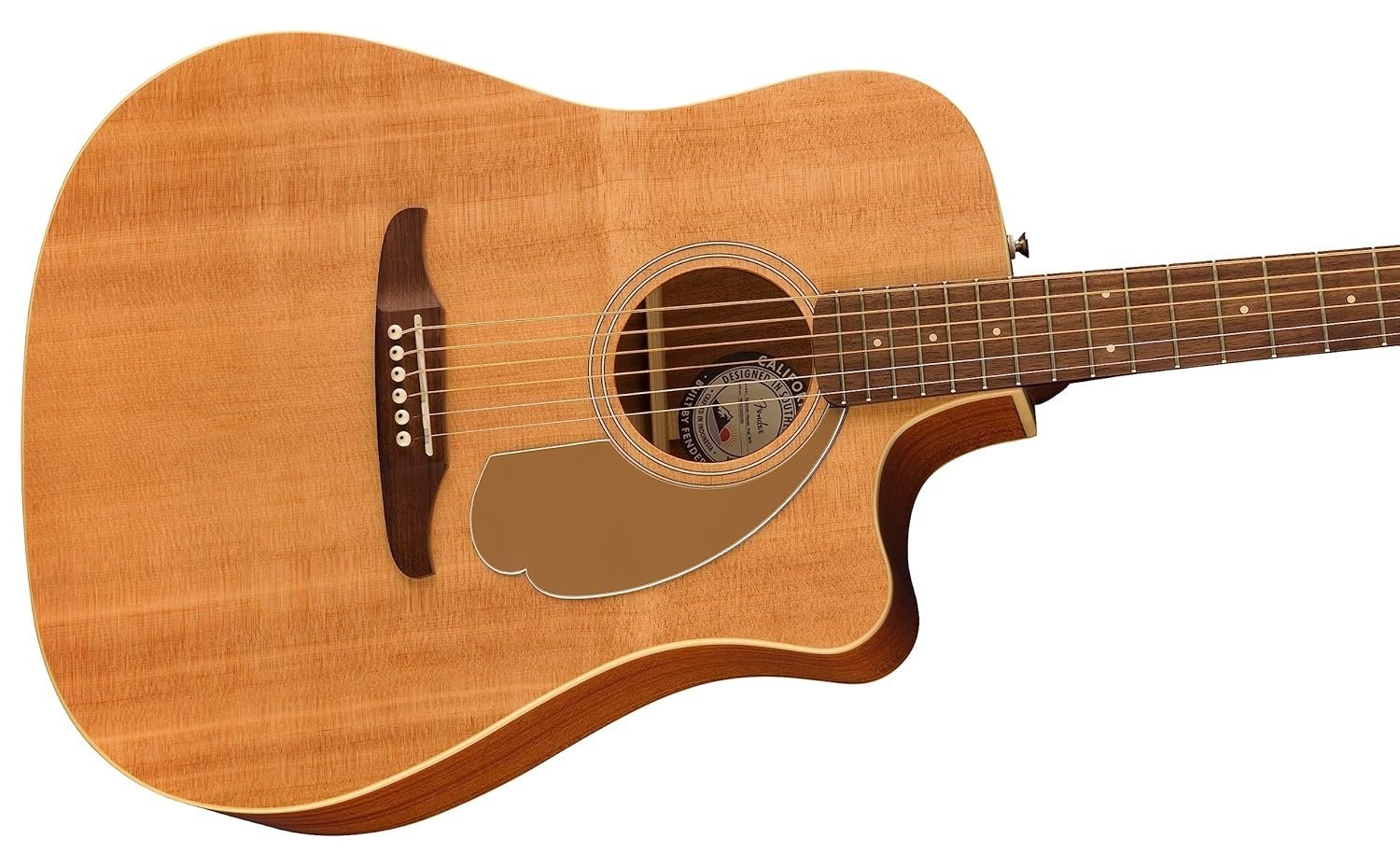 Fender Acoustic Guitar Dreadnought Cutaway Electronics Redondo Player Natural 970713521