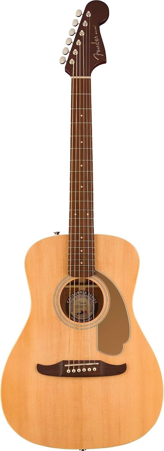 Fender Acoustic Guitar Dreadnought Electronics Malibu Player Natural 970722521