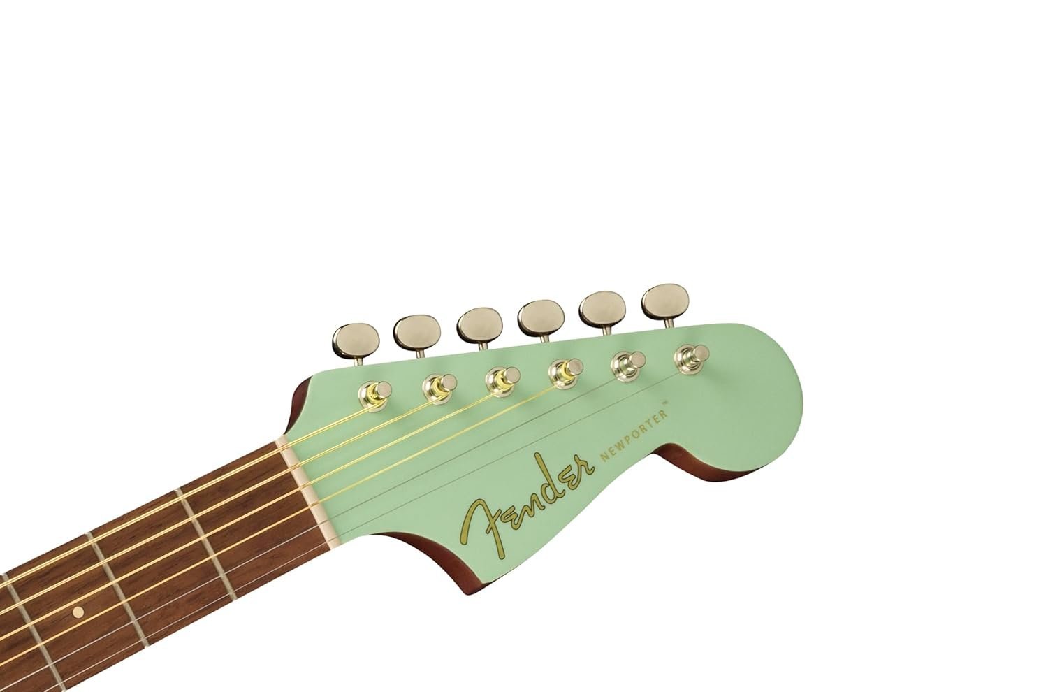 Fender Acoustic Guitar Dreadnought Cutaway Electronics Newporter Player Surf Green 970743557