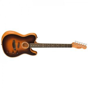 Fender American Acoustasonic Telecaster Acoustic-Electric Guitar With Gig Bag - Sunburst Fender American Acoustasonic Telecaster Acoustic-Electric Guitar With Gig Bag - Sunburst