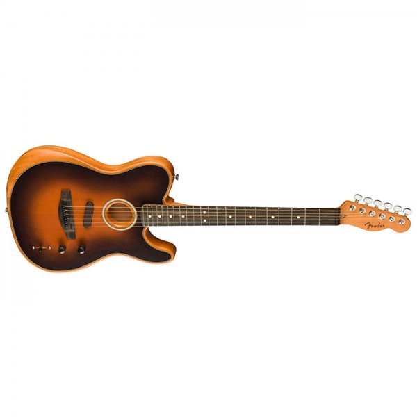 972013232-2.jpg Fender American Acoustasonic Telecaster Acoustic-Electric Guitar With Gig Bag - Sunburst