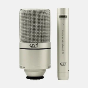 MXL 990 991 Recording Condenser Microphone Package - Champagne