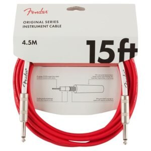 Fender Instrument Cable Original Series 15Ft Fiesta Red 990515010