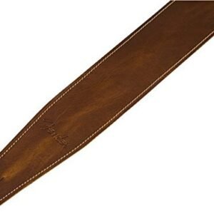 990641021-3-1.jpg Fender Broken-In Leather Strap Tan 990641021