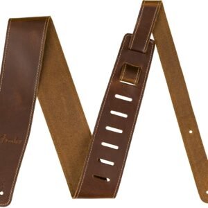 990641021.jpg Fender Broken-In Leather Strap Tan 990641021